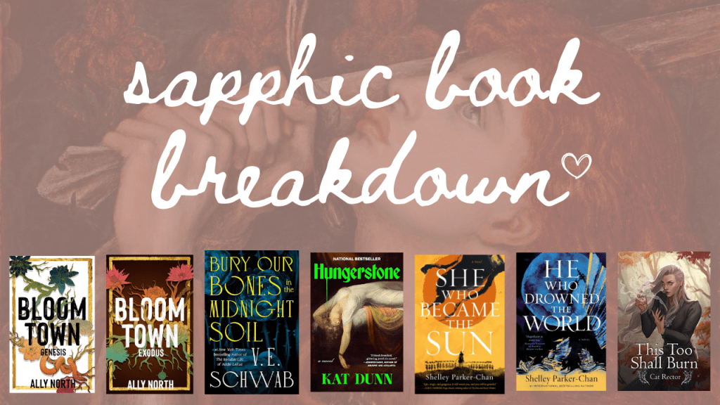 2025 Sapphic Book&nbsp;Breakdown